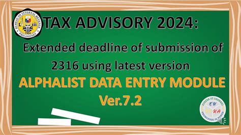 alphalist version 7.3|Bureau of Internal Revenue.
